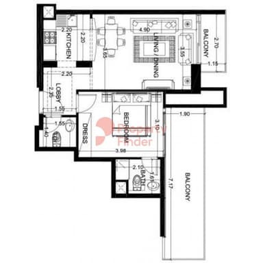 1 Bedroom Apartment