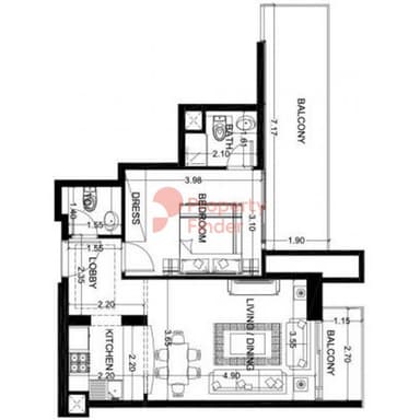 1 Bedroom Apartment