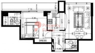 1 Bedroom Apartment