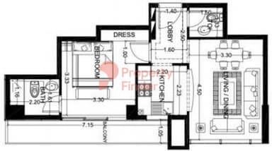 1 Bedroom Apartment