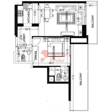 1 Bedroom Apartment