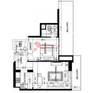 1 Bedroom Apartment