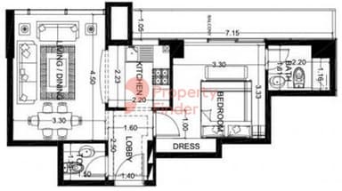1 Bedroom Apartment