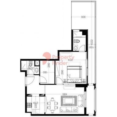 1 Bedroom Apartment