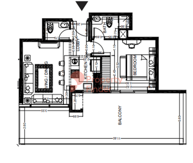 1 Bedroom Apartment