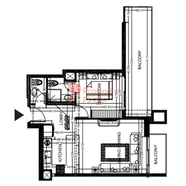 1 Bedroom Apartment