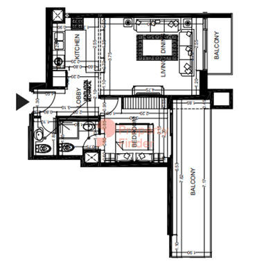1 Bedroom Apartment