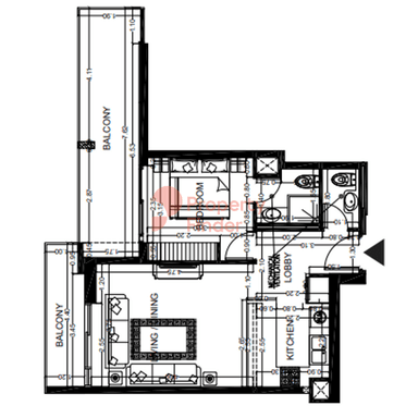 1 Bedroom Apartment