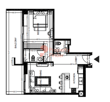1 Bedroom Apartment