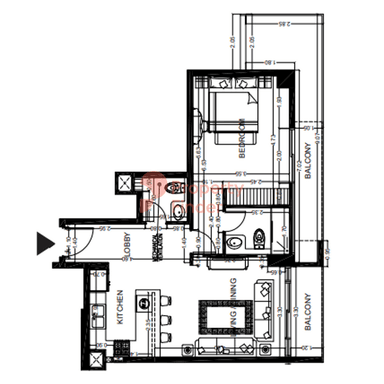 1 Bedroom Apartment