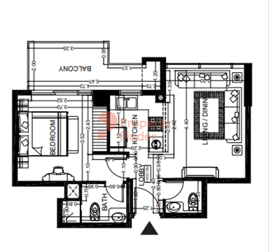 1 Bedroom Apartment