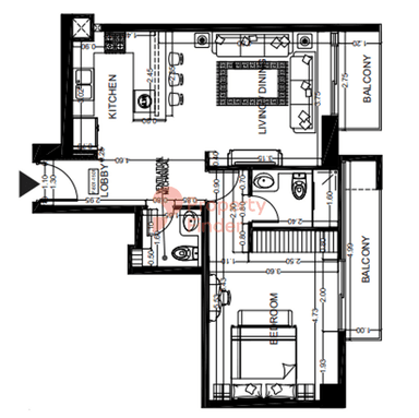1 Bedroom Apartment