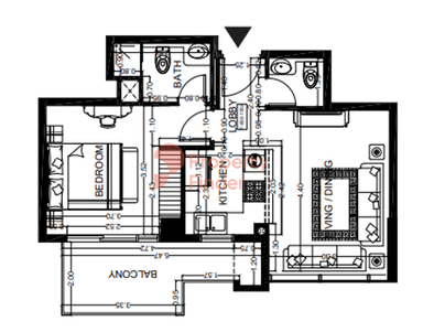 1 Bedroom Apartment