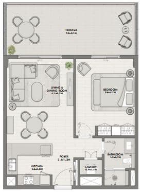 Type 1D Ground Floor Building B - 5
