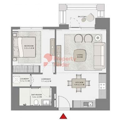 1 Bedroom Apartment