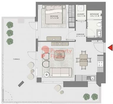 1 Bedroom Apartment