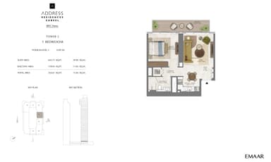 Unit 5, Podium Level 2 - Tower 2 - 2BR