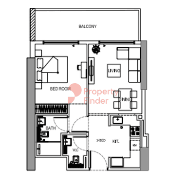 1 Bedroom Apartment