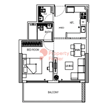 1 Bedroom Apartment