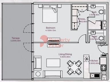 1 Bedroom Apartment