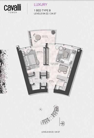 1 Bedroom Apartment