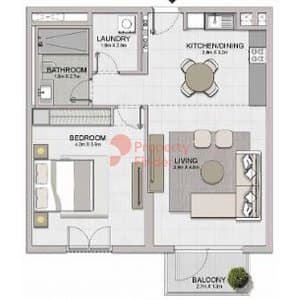 Type 5 Level 2,3,4 - Building 3 -1BD - 5