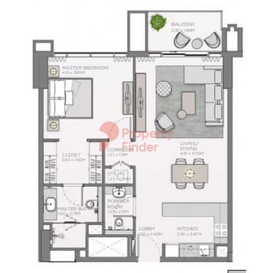 1 Bedroom Apartment