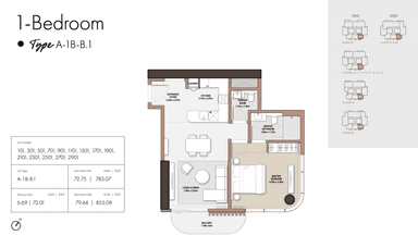 Type B1-Tower A