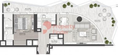 1 Bedroom Apartment