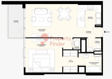1 Bedroom Apartment