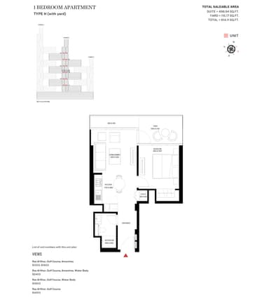 Type H-Tower B-1BED