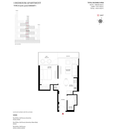Type H Variant 1-Tower B-1BED