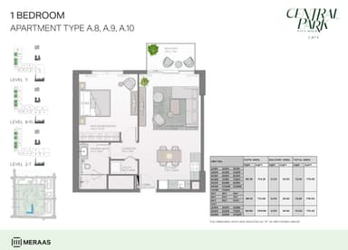 1 Bedroom Apartment