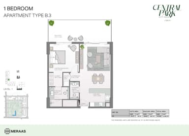 1 Bedroom Apartment