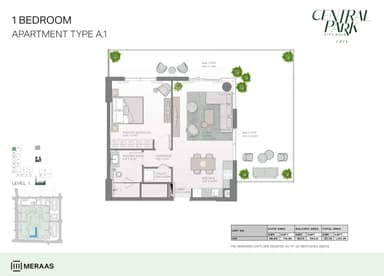 1 Bedroom Apartment