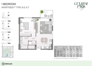 1 Bedroom Apartment
