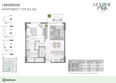 1 Bedroom Apartment