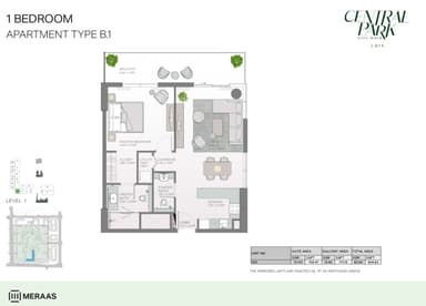 1 Bedroom Apartment