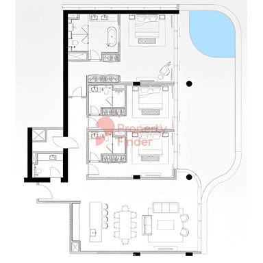 3 Bedroom Apartment