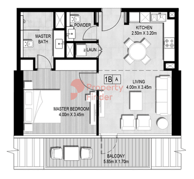 1 Bedroom Apartment