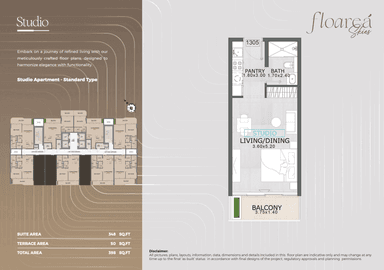 Type Standard -Studio Apartment