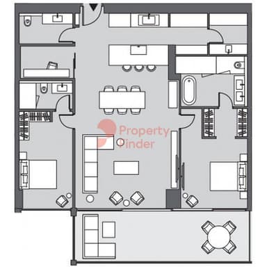 2 Bedroom Penthouse
