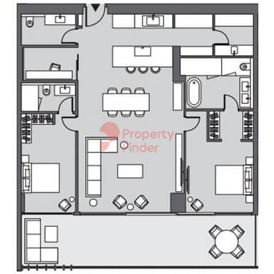 2 Bedroom Penthouse