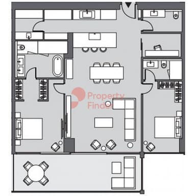 2 Bedroom Penthouse