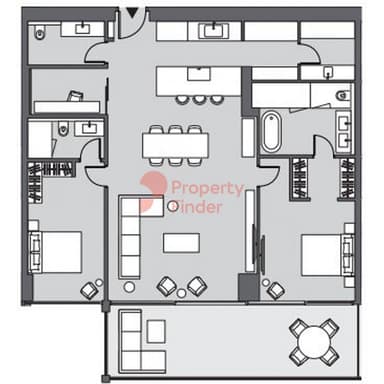 2 Bedroom Penthouse