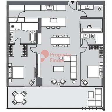 2 Bedroom Penthouse