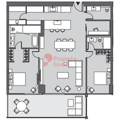 2 Bedroom Penthouse