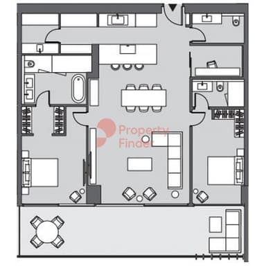2 Bedroom Penthouse