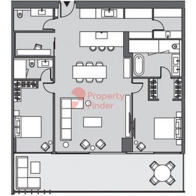 2 Bedroom Penthouse