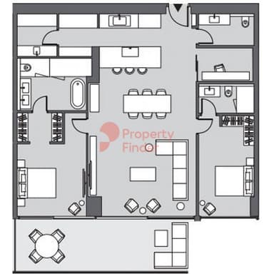 2 Bedroom Penthouse